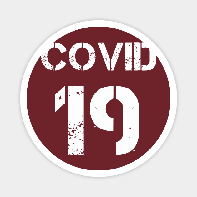 covid Magnet by V A X